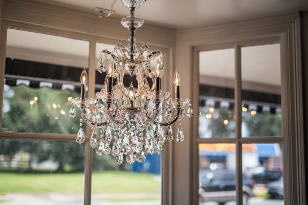 Crystal chandelier